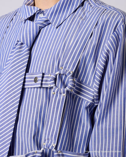 Nana x Addixy Collaboration - Tie Bondage Shirts (2 Types) [Pre-Order Apr 2026]