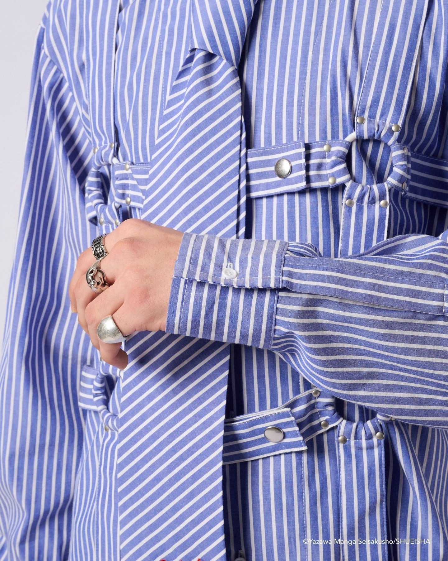 Nana x Addixy Collaboration - Tie Bondage Shirts (2 Types) [Pre-Order Apr 2026]