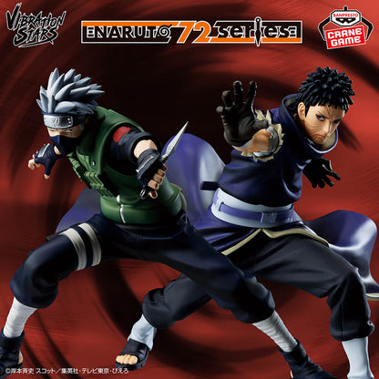 Naruto 72 Series Vibration Stars - Hatake Kakashi & Uchiha Obito [Pre-Order Feb 2026]