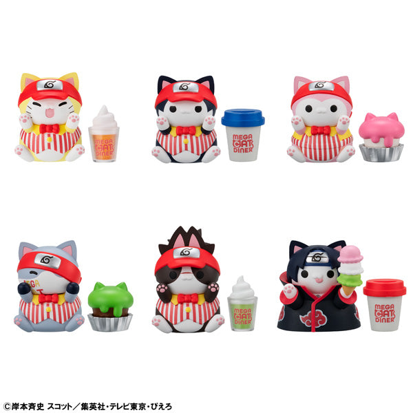 Naruto Mega Cat Project - Nyaruto Megacat Diner Complete Set of 6 Types