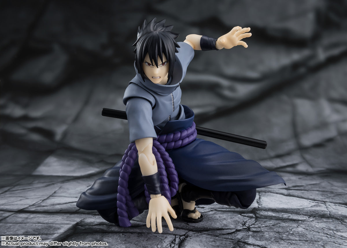 Naruto Shippuden S.H.Figuarts - Sasuke Uchiha The Lone Shinobi Who Burns Away the Darkness [Pre-Order Jun 2026]