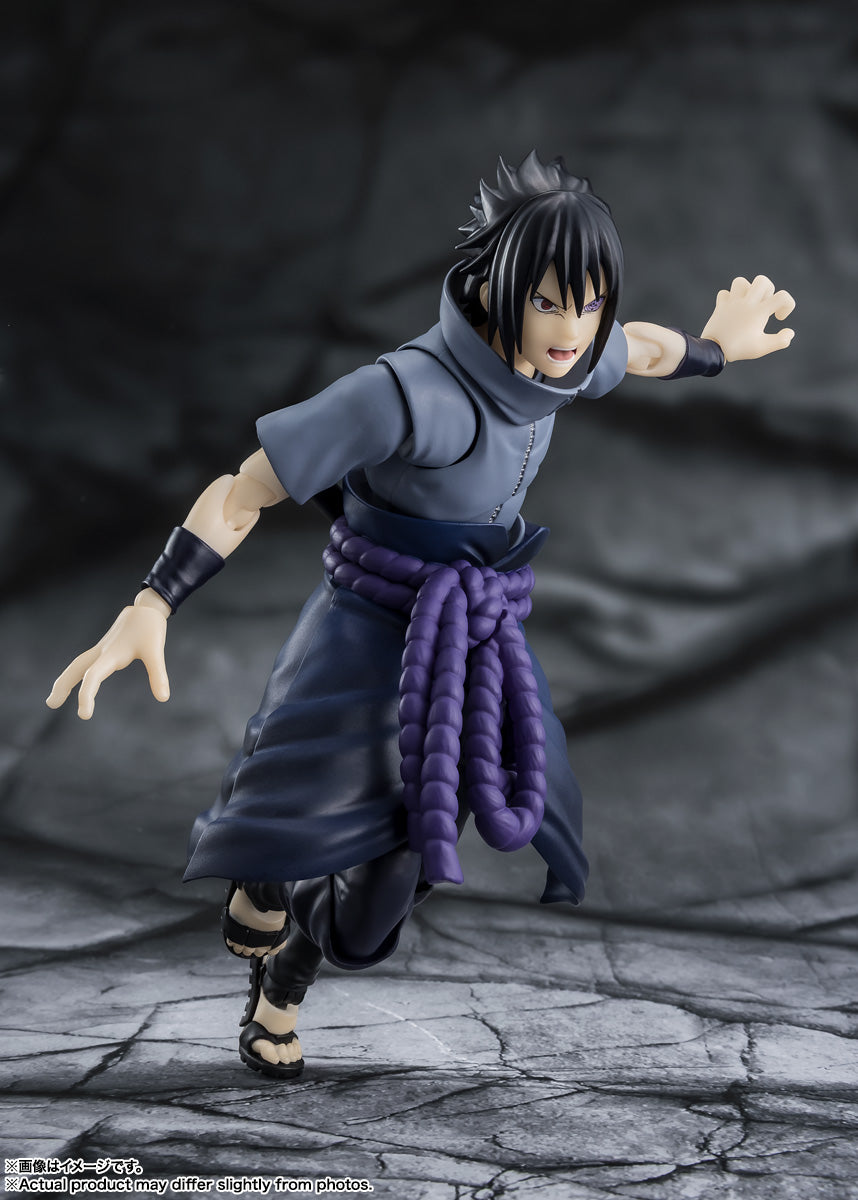 Naruto Shippuden S.H.Figuarts - Sasuke Uchiha The Lone Shinobi Who Burns Away the Darkness [Pre-Order Jun 2026]