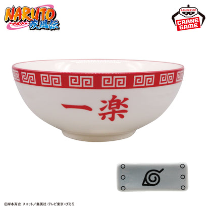 Naruto Shippuden - Ichiraku Ramen Bowl & Chopstick Rest