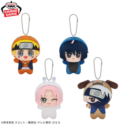 Naruto Shippuden Chibigurumi - Kigurumi Dattebayo Vol. 1 Complete Set of 4 [Pre-Order Aug 2026]