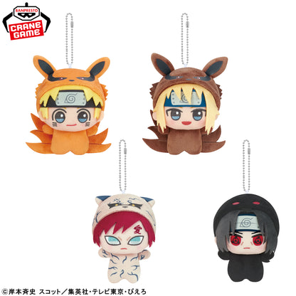 Naruto Shippuden Chibigurumi - Kigurumi Dattebayo Vol. 2 Complete Set of 4 Types [Pre-Order Oct 2026]