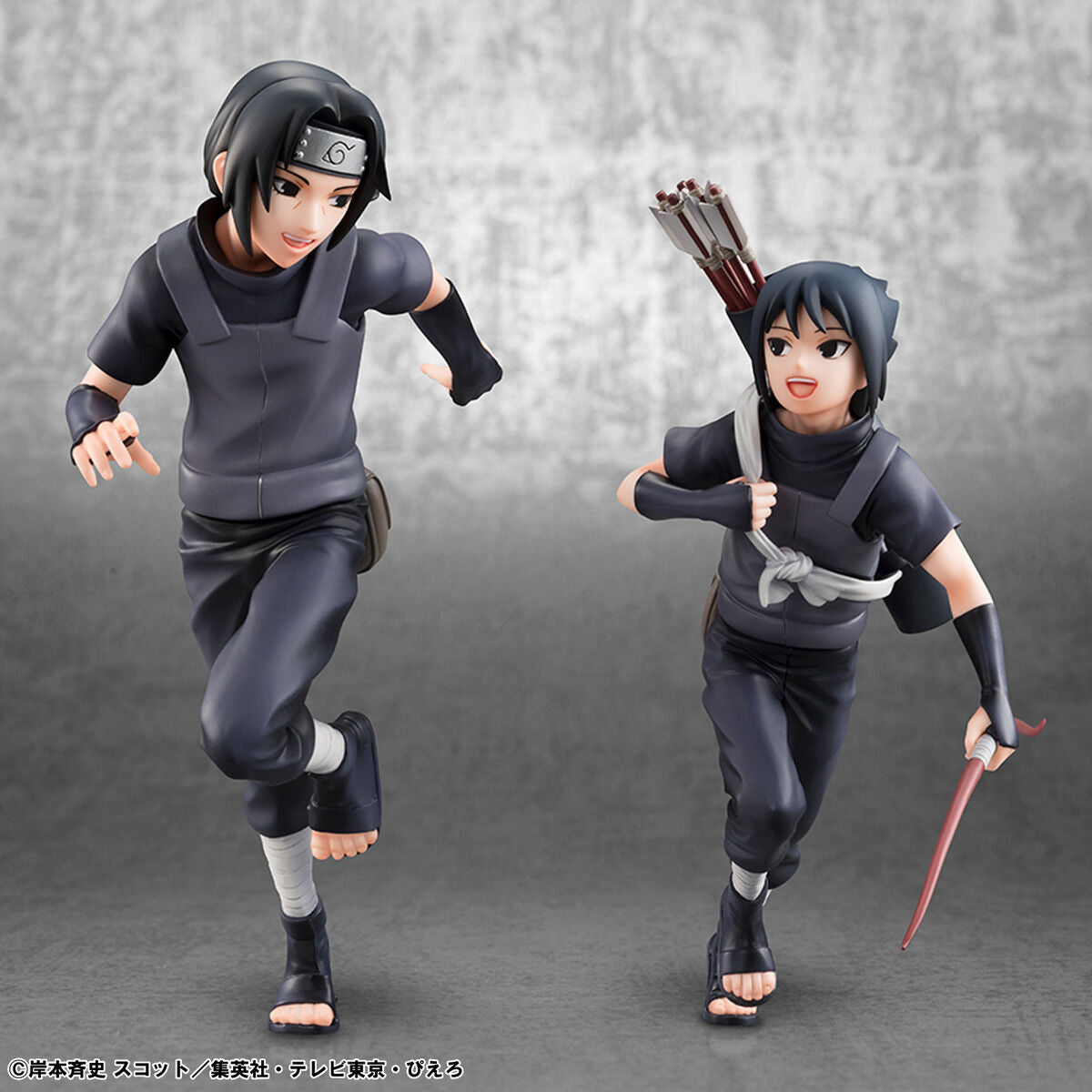 Naruto Shippuden G.E.M Series - Uchiha Itachi & Sasuke Complete Set of 2 [Pre-Order Feb 2027]