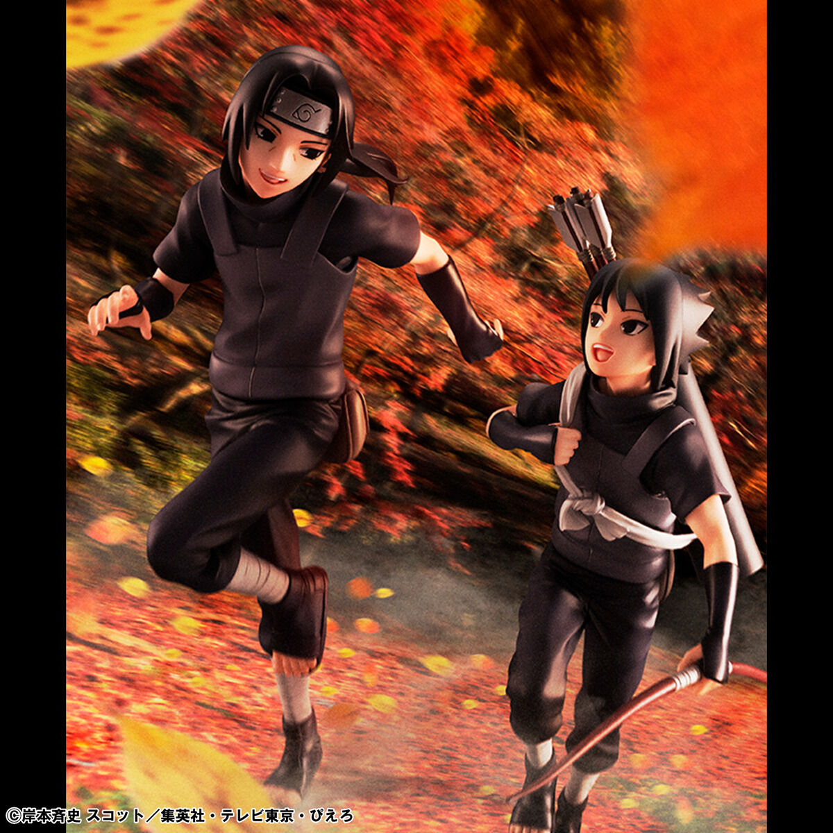 Naruto Shippuden G.E.M Series - Uchiha Itachi & Sasuke Complete Set of 2 [Pre-Order Feb 2027]