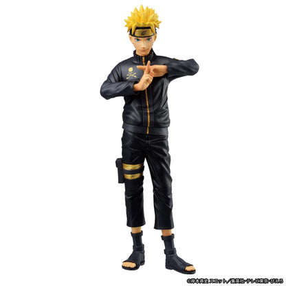 Naruto Shippuden Grandista mastermind JAPAN - Naruto Uzumaki Black Ver.