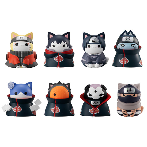 Naruto Shippuden Mega Cat Project - Nyaruto Akatsuki Showdown! Complete Set of 8 Types [Pre-Order Jul 2026]