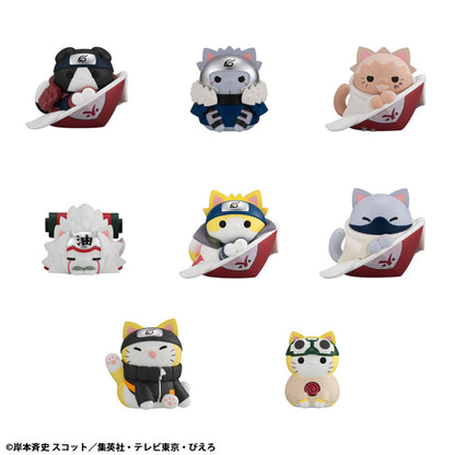 Naruto Shippuden Mega Cat Project - Nyaruto! Master-Disciple Bonds Arc Complete Set of 8 Types [Pre-Order Feb 2027]