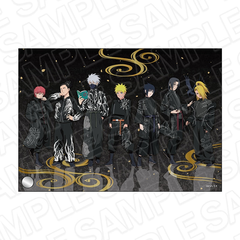 Naruto Shippuden Mini Acrylic - Black Outfit Ver. [Pre-Order Sep 2026]