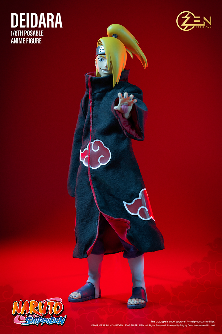 Naruto Shippuden PAF 1/6 Scale Action Figure  - Deidara Regular or Deluxe Edition