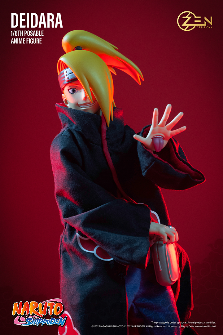 Naruto Shippuden PAF 1/6 Scale Action Figure  - Deidara Regular or Deluxe Edition
