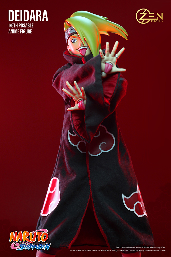 Naruto Shippuden PAF 1/6 Scale Action Figure  - Deidara Regular or Deluxe Edition