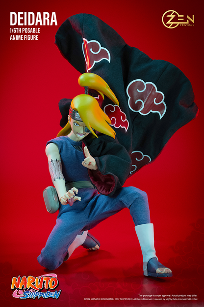Naruto Shippuden PAF 1/6 Scale Action Figure  - Deidara Regular or Deluxe Edition