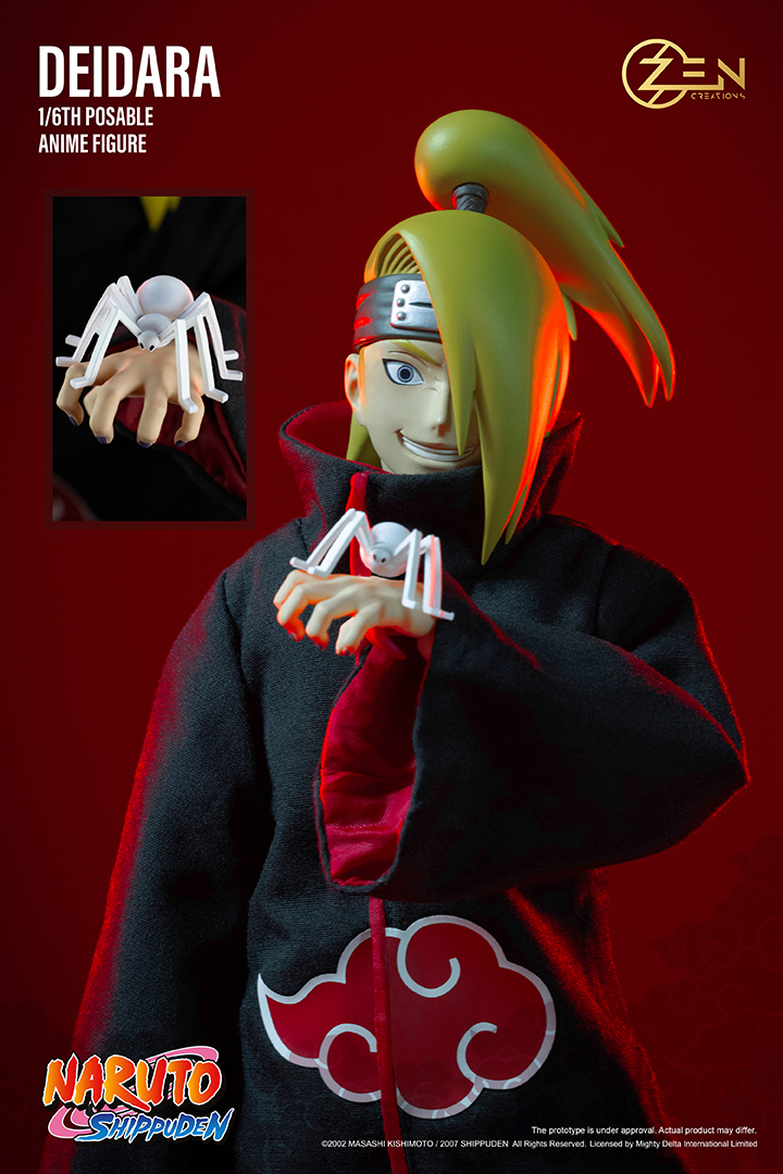 Naruto Shippuden PAF 1/6 Scale Action Figure  - Deidara Regular or Deluxe Edition