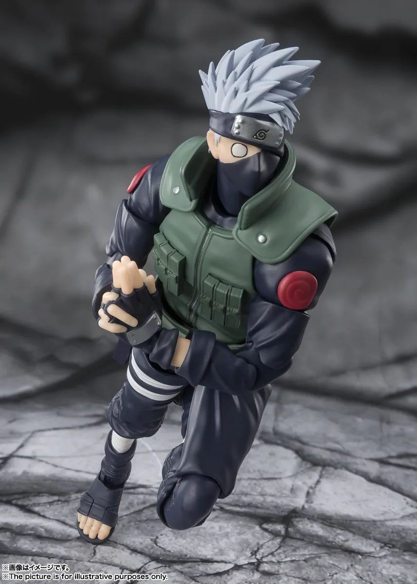 Naruto Shippuden S.H.Figuarts - Hatake Kakashi The Legendary Hero With The Sharingan [Pre-Order Feb 2027]