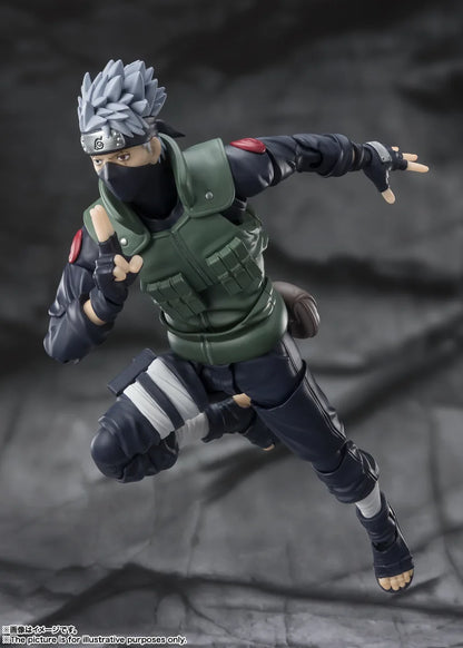 Naruto Shippuden S.H.Figuarts - Hatake Kakashi The Legendary Hero With The Sharingan [Pre-Order Feb 2027]