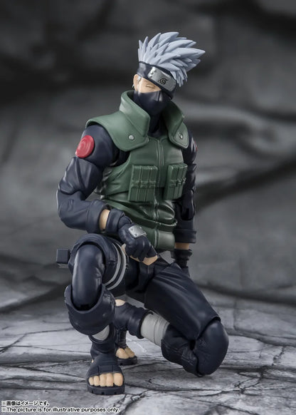Naruto Shippuden S.H.Figuarts - Hatake Kakashi The Legendary Hero With The Sharingan [Pre-Order Feb 2027]