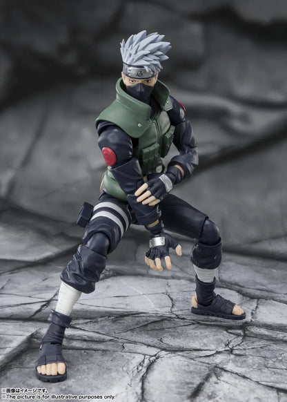 Naruto Shippuden S.H.Figuarts - Hatake Kakashi The Legendary Hero With The Sharingan [Pre-Order Feb 2027]