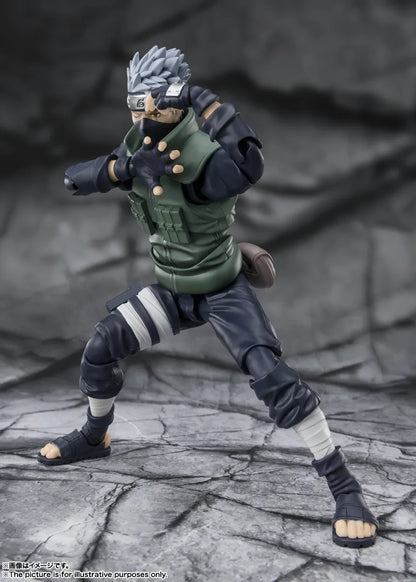 Naruto Shippuden S.H.Figuarts - Hatake Kakashi The Legendary Hero With The Sharingan [Pre-Order Feb 2027]