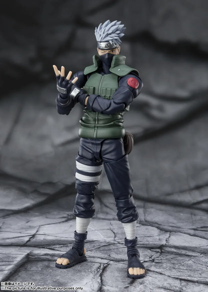 Naruto Shippuden S.H.Figuarts - Hatake Kakashi The Legendary Hero With The Sharingan [Pre-Order Feb 2027]
