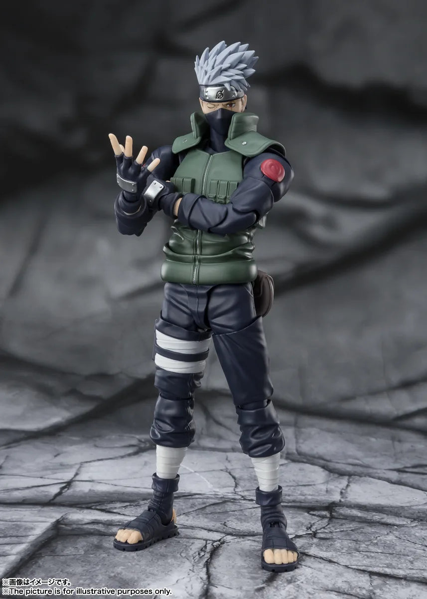 Naruto Shippuden S.H.Figuarts - Hatake Kakashi The Legendary Hero With The Sharingan [Pre-Order Feb 2027]