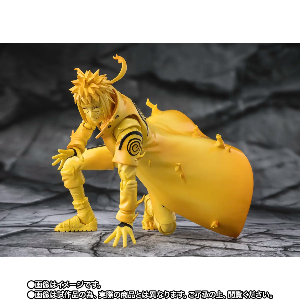 Naruto Shippuden S.H.Figuarts - Minato Namikaze Kurama Link Mode A Bond of Light That Cuts Through the Darkness Ver. [Pre-Order Feb 2027]
