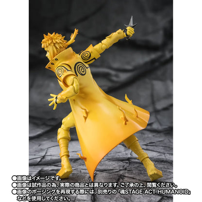 Naruto Shippuden S.H.Figuarts - Minato Namikaze Kurama Link Mode A Bond of Light That Cuts Through the Darkness Ver. [Pre-Order Feb 2027]