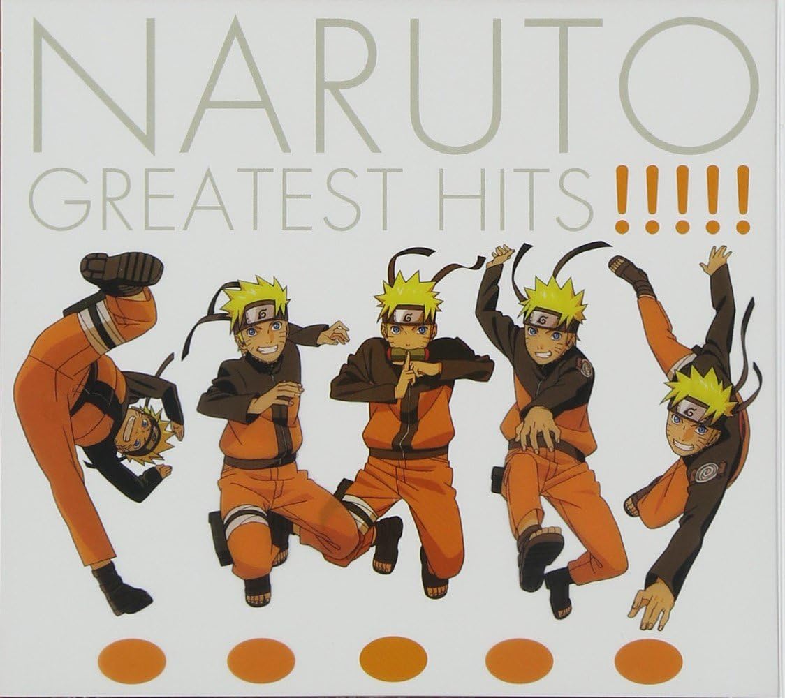 Naruto, The Greatest Hits, Audio CD, With DVD