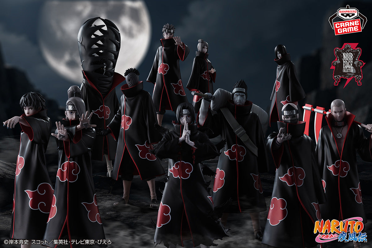 [Special Bundle] Naruto Shippuden Noir Edge Collection - Akatsuki Complete Set of 11 Types [Pre-Order Mar 2027]