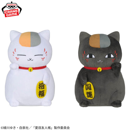Natsume's Book of Friends Fluffy Plushes - Nyanko Sensei and Black Nyanko Duo Set [Pre-Order Jan 2026]