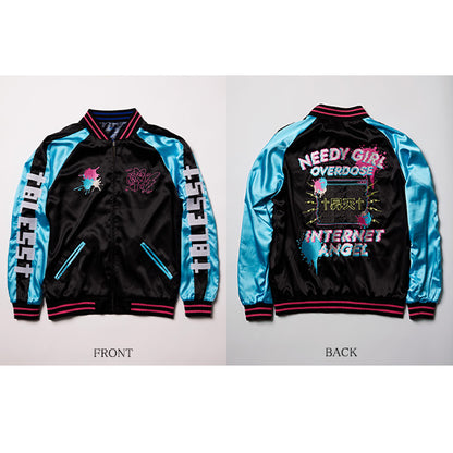 Needy Girl Overdose - Sukajan Embroided Bomber Jacket [Pre-Order Sep 2026]