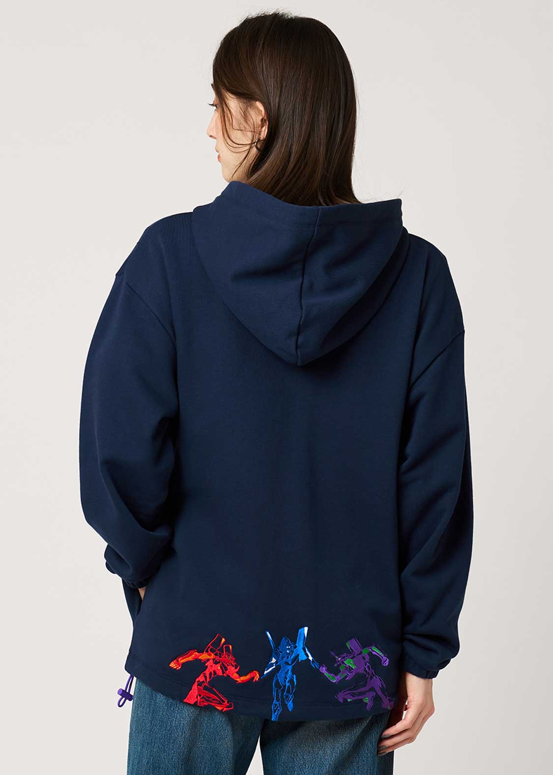 Neon Genesis Evangelion X Graniph Fashion Collection - A Miracle’s Worth Fleece Zip Hoodie