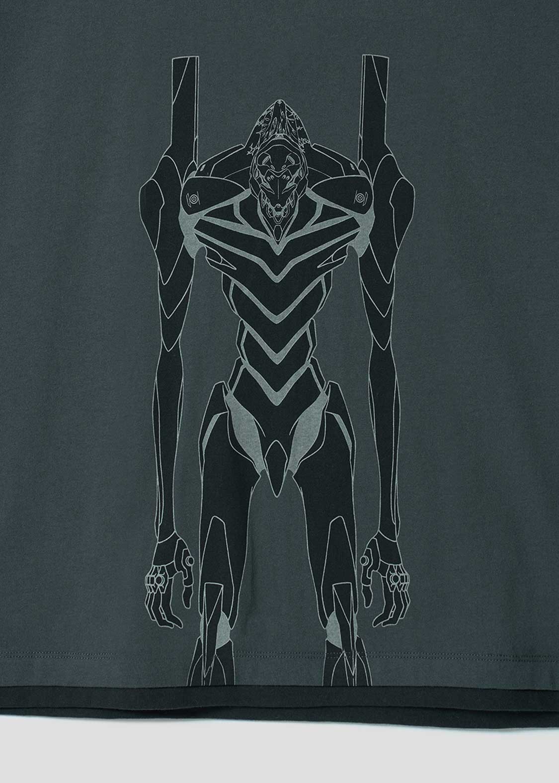 Neon Genesis Evangelion X Graniph Fashion Collection - Life and Death Decisions Big Silhouette T-Shirt