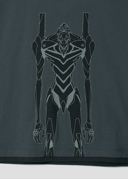 Neon Genesis Evangelion X Graniph Fashion Collection - Life and Death Decisions Big Silhouette T-Shirt