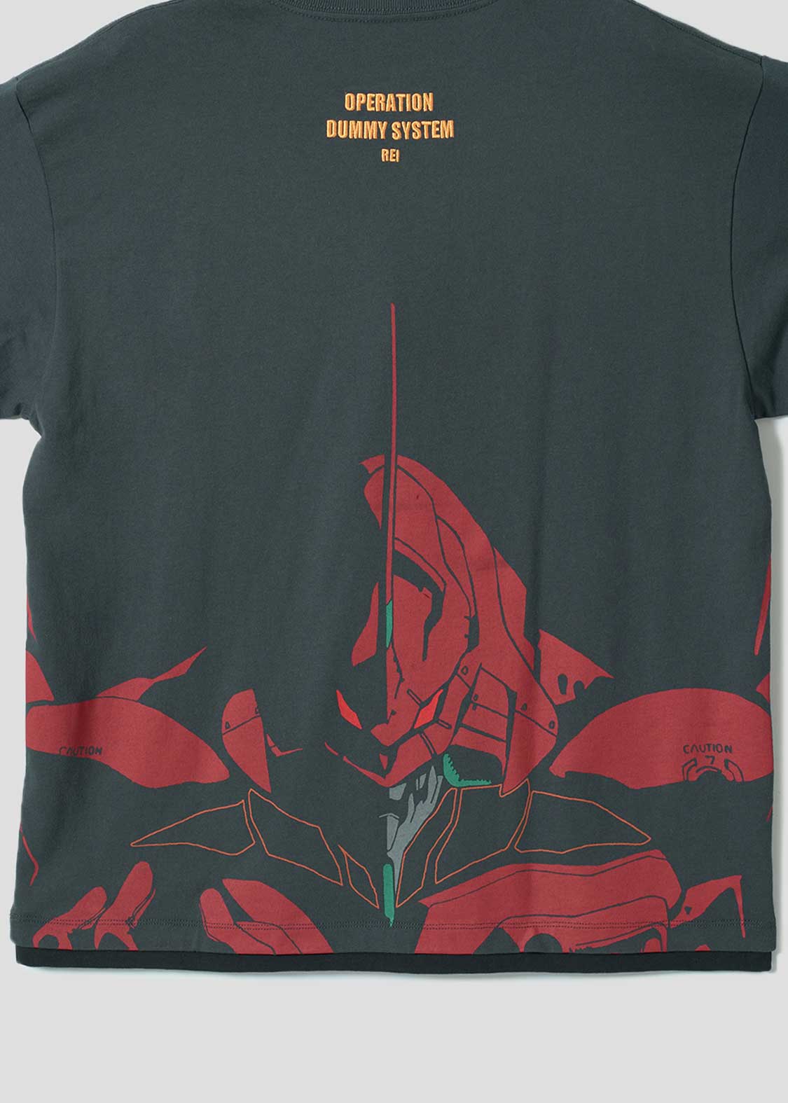 Neon Genesis Evangelion X Graniph Fashion Collection - Life and Death Decisions Big Silhouette T-Shirt