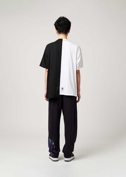 Neon Genesis Evangelion X Graniph Fashion Collection - Mind, Matching, Moment Big Silhouette T-Shirt