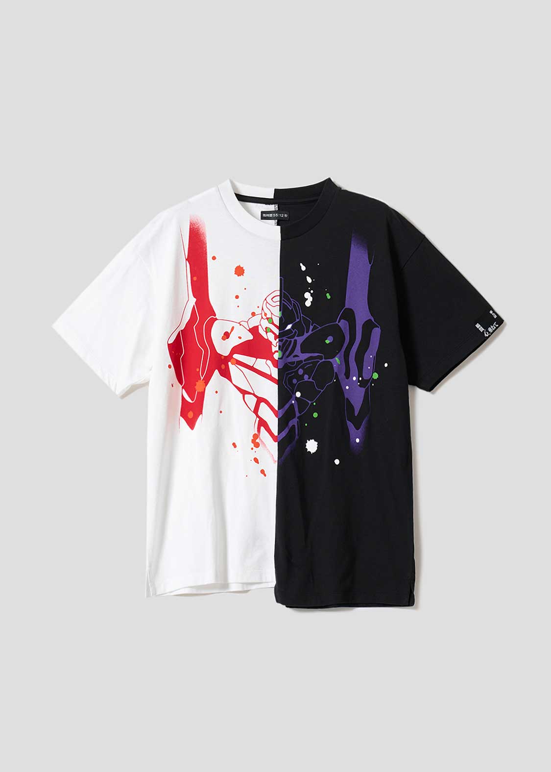 Neon Genesis Evangelion X Graniph Fashion Collection - Mind, Matching, Moment Big Silhouette T-Shirt