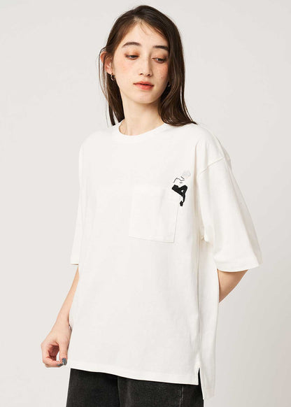 Neon Genesis Evangelion X Graniph Fashion Collection - The Last Cometh Big Silhouette T-Shirt