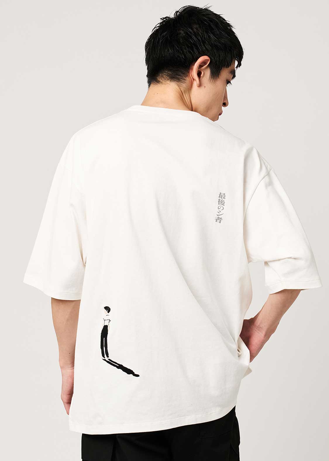 Neon Genesis Evangelion X Graniph Fashion Collection - The Last Cometh Big Silhouette T-Shirt