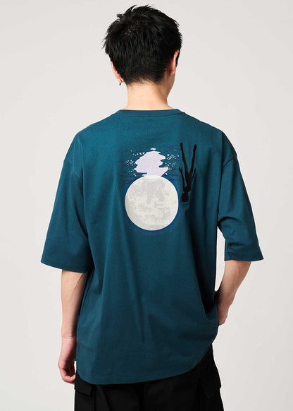 Neon Genesis Evangelion X Graniph Fashion Collection - To Be Continued Big Silhouette T-Shirt