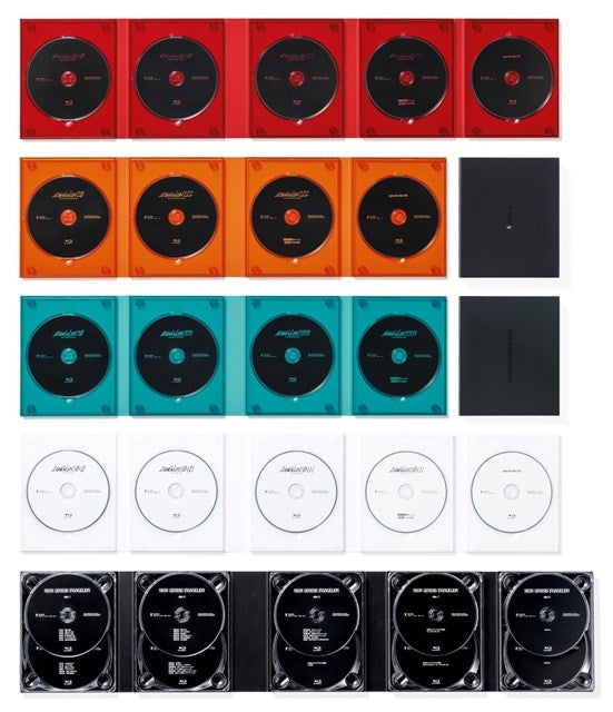 Neon Genesis Evangelion + Evangelion: 3.0+1.0 Thrice Upon a Time + Evangelion: 3.0+1.0 Thrice Upon a Time - Full Complete Blu-ray Box [Limited First Edition] [Pre-Order Dec 2025] (Copy)