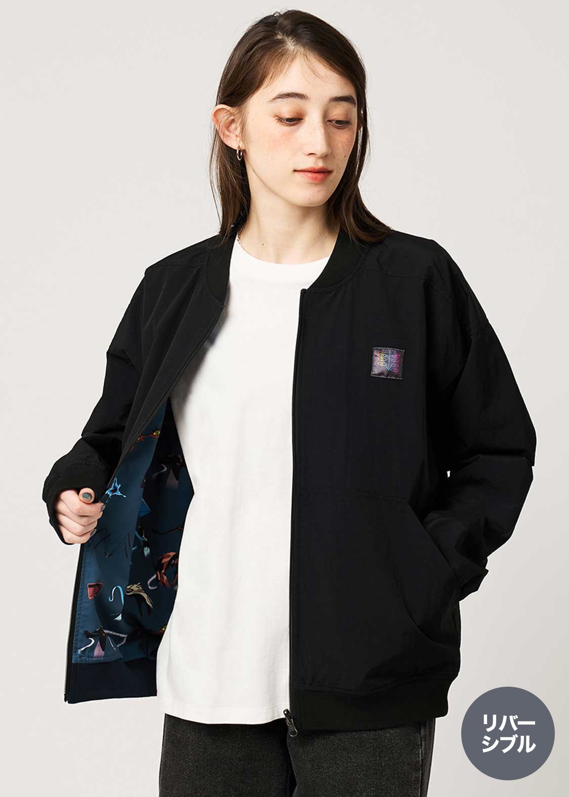Neon Genesis Evangelion X Graniph Fashion Collection - Ending World Reversible Blouson