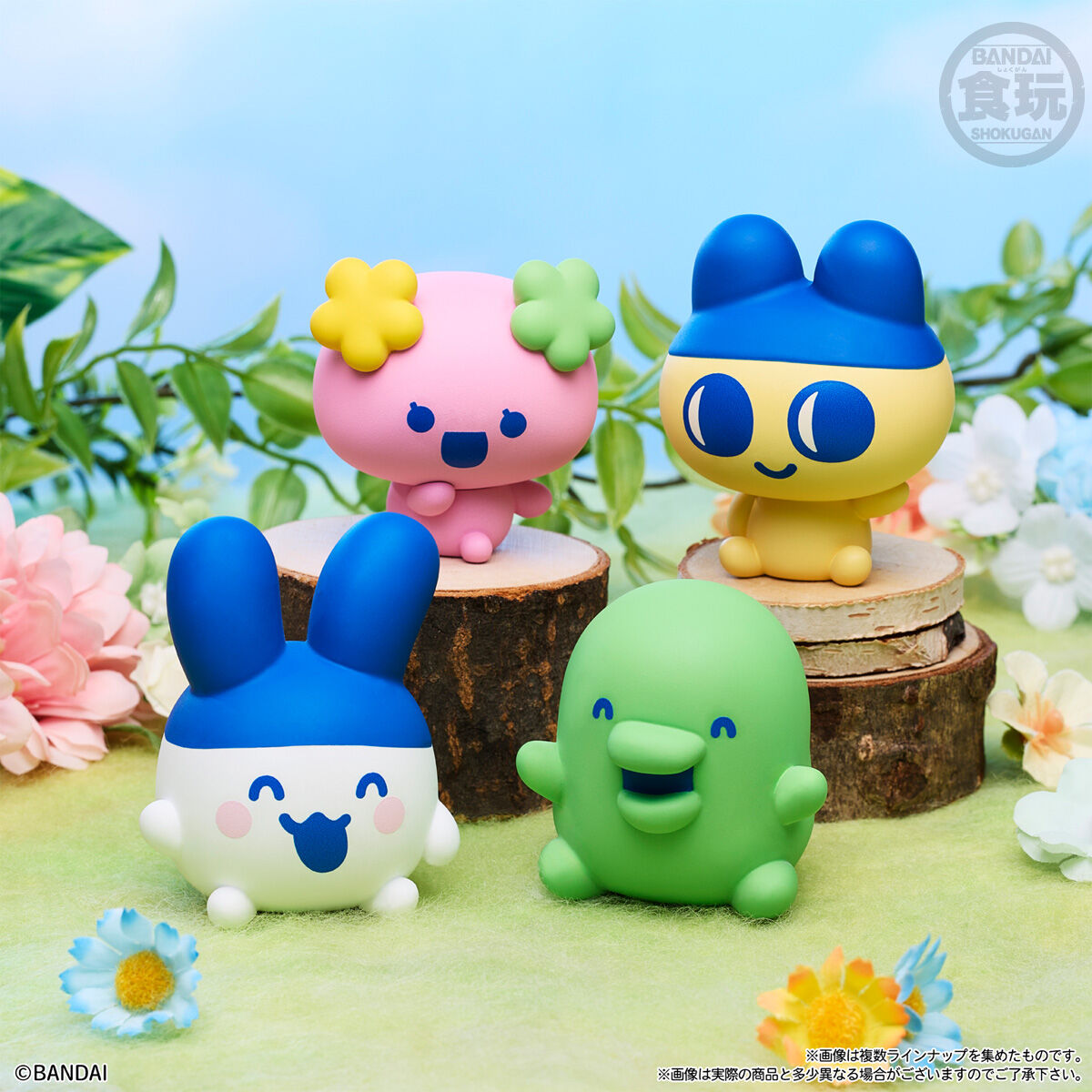 New! Tamagotchi Friends Soft Vinyl Figures - Box Of 12 Pcs RANDOM [Pre-Order Nov 2026]