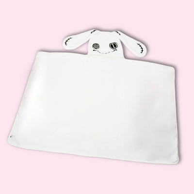 NieR Automata - Fluffy Blanket With Hood And Cushion Storage