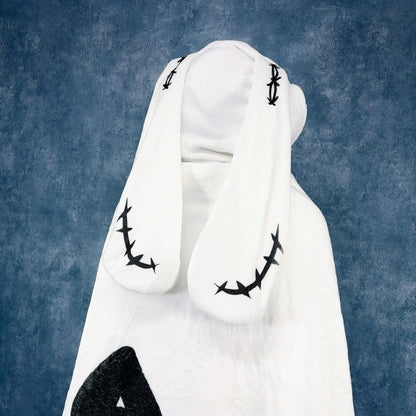 NieR Automata - Fluffy Blanket With Hood And Cushion Storage