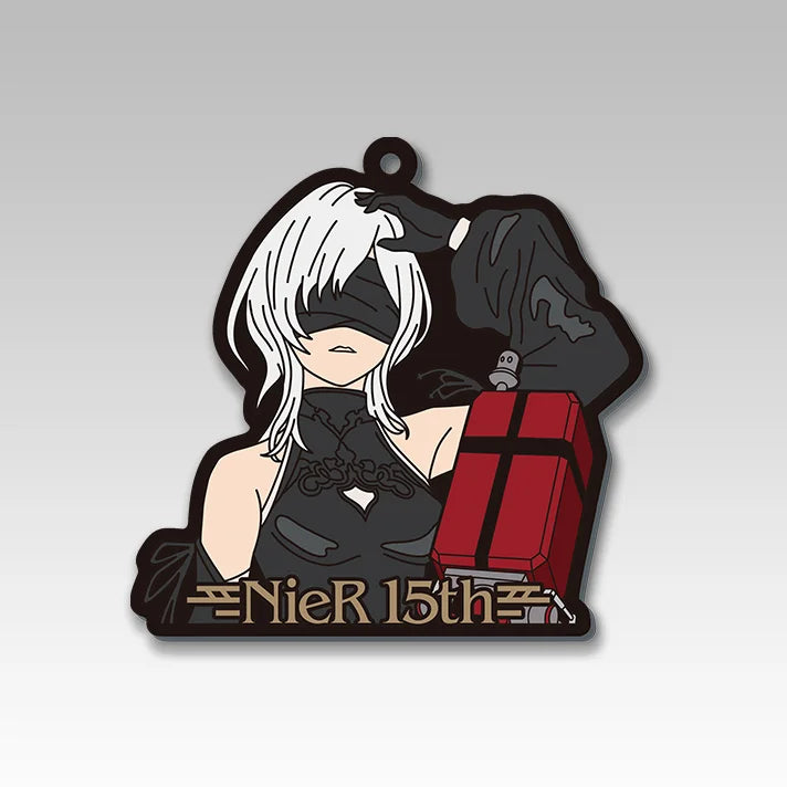NieR Game Series 15th Anniversary Kuji - E Prize Rubber Straps (Complete Set Of 15 Types)
