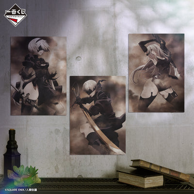 NieR ICHIBAN KUJI - NieR:Automata Ver1.1a - E PRIZE - Illustration Board YoRHa A2