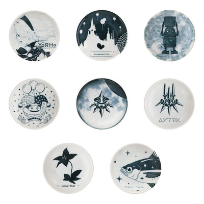 NieR ICHIBAN KUJI - NieR:Automata Ver1.1a - F PRIZE - Picture Plate Complete Set 8 Types